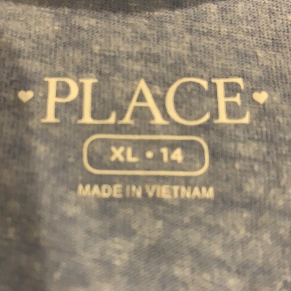 toddlers XL off the shoulders purple tank top - Picture 4 of 4